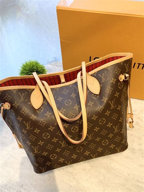 lv bag 3m|Neverfull MM Monogram Mid Size Cherry Red Tote .